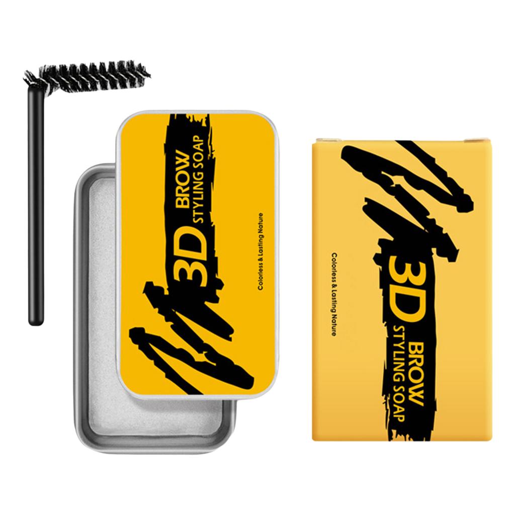 Eyebrow Freeze Styling Wax - Clear Gel for Waterproof Brow Shaping & Long-Lasting Hold