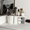Makeup Box Organizer Make Up Organizer Rotating Cosmetic Box Large Pen Holder Display Case With Drawers Desktop Organization For