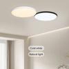 MARPOU Smart Bluetooth LED Round Ceiling Light RGBCW Tuya APP Dimmable with Music Speaker Home Bedroom Living Room Ambient Light