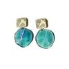 Crystal Clear Drops Earrings Acrylic Stud Earrings Chic Geometric Pendant Earrings  Women's Jewelry