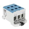Current Busbar Connector Al/Cu Th35 1.5-50Mm2 3P Blue