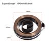 Molletta di Ritorno per Trapano a Colonna Molla del Mandrino Molla a Spirale di Ritorno dell'Alimentazione Assemblaggio Rivestimento Nero Espandi Lunghezza 680-1800mm Diametro Esterno Molla 34-66mm