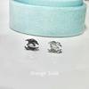 Retro Dark Spider Zirconium Titanium Steel Ear Stud