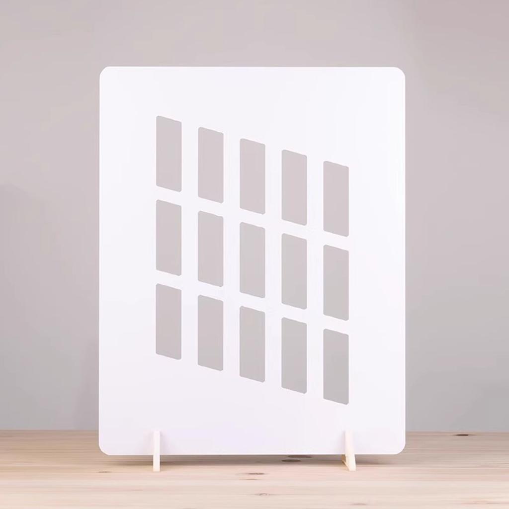 3 Pcs Set Photography Background Board Light and Shadow Boards Photo Tabletop Backdrops Window Light Boards for Food