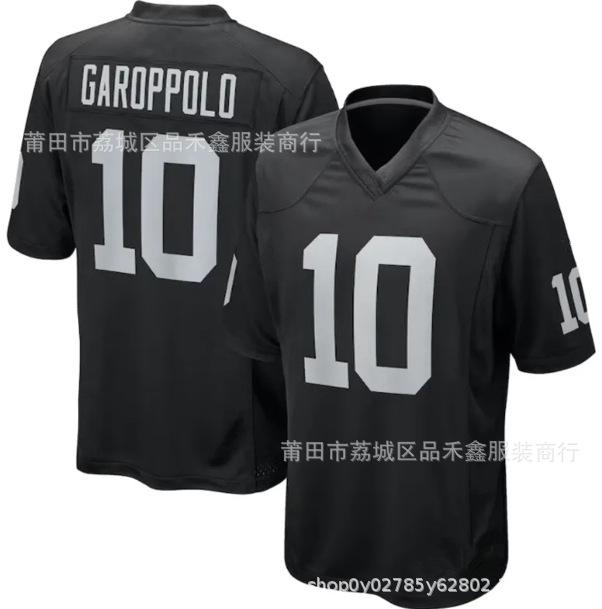 Raiders Raiders #4 CARR 17 #ADAMS 98 #CROSBY Ragbyové tričko