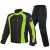 All-Season Waterproof Motorcycle Riding Suit With Removable Armor Protective Gear Mesh Racing Jacket Pants Set