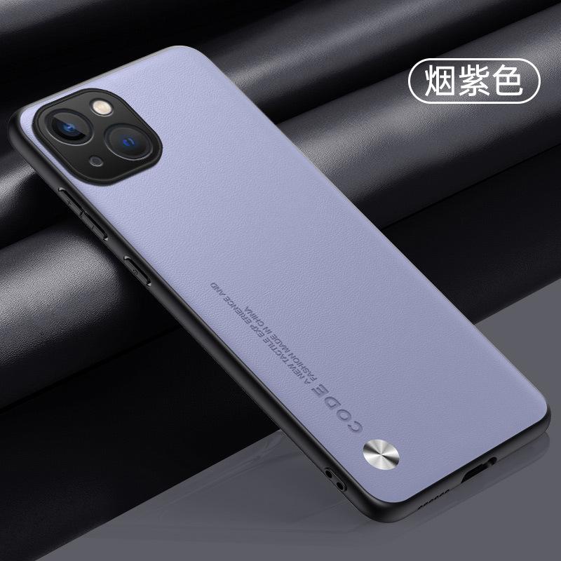Applicable to vivoY600pro plain leather pattern Y50 mobile phone case Y52S Y73S business all-inclusive Y78 protective case Y77E