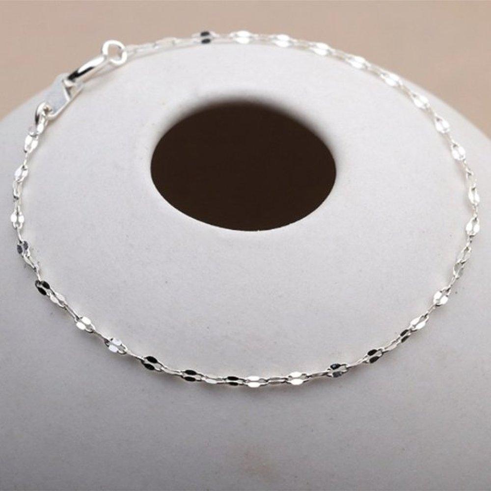 

[As Little] Full Silver 925 Dragonfly Cut Chain Sterling Silver Bracelet