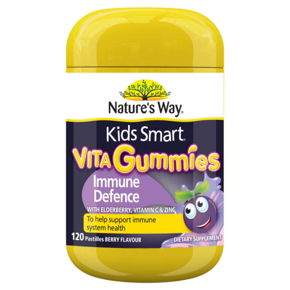 Nature's Way Kids Smart Vita Gummy Immune Defense 120 Gummies 1 pcs