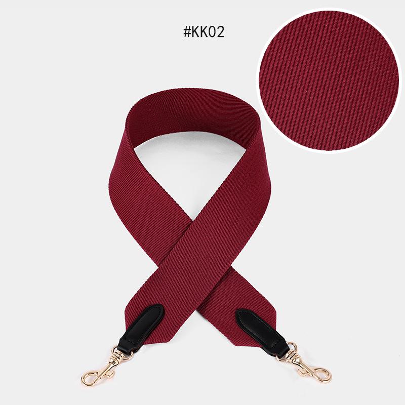 6cm Wide Cowhide Canvas Shoulder Strap for Versatile Crossbody Bucket Bags