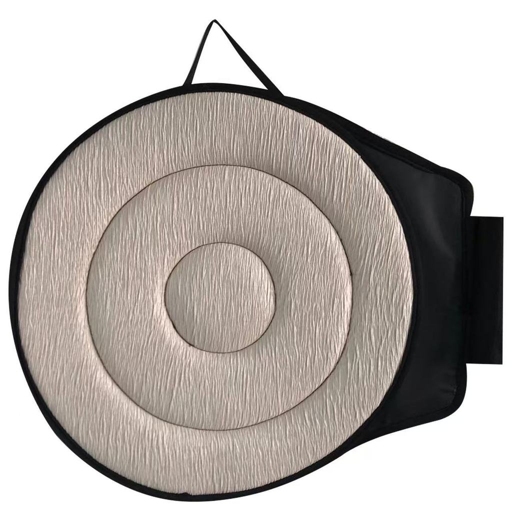 Automotive Rotating Seat Cushion For Pregnant Women And Elderly With Multifunction Mobility Support