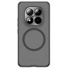 Nillkin Frosted Shield Pro MagSafe Case for Xiaomi Redmi Note 15 Pro Plus 5G / Poco M8 Pro 5G - Transparent / Black