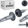 Self-tapping Screws GT5 PH 5.5x19mm RAL 7016