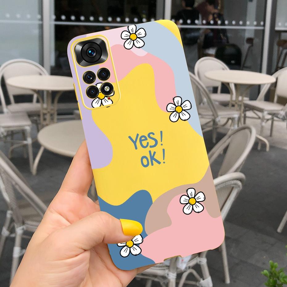For Xiaomi Redmi Note 11 Pro Case Redmi Note 11 11S 4G Lovely Pattern Jelly Silicone Soft Cases Cover For Redmi Note11 S 11 Pro