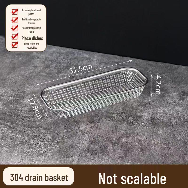 Stainless Steel Kitchen Sink Drain Basket