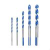 Alloy Masonry Drill Bit Set Spear Head Twist for Brick Concrete Tile