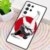 Janpan Judo Silicone Phone Case For Samsung Galaxy note 10 pro S26 S25 S24 S23 S22 S21 Plus S25Ultra Capa Cover