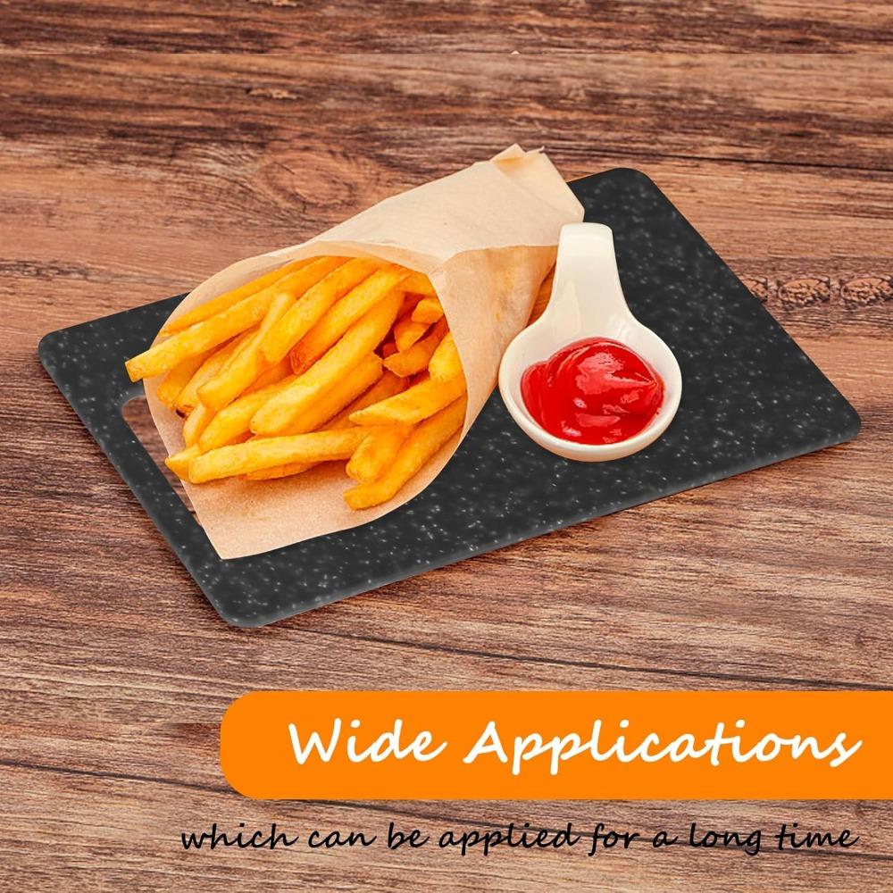 Cutting Boards Non Slip Granite Cutting Board with Easy Grip Handle Dishwasher for Food Fruits Vegetables Home Chopping Board