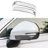 Chrome Rear View Side Door Mirror Strip Trim 2pcs For Honda CRV CR-V 2023-2024