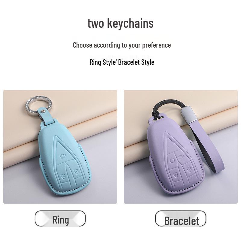 Changan Key Cover for Yidong, CS75, CS35, CS55 PLUS, Oshan X5/X7, UNI-T/K, Ruicheng – Textured Blue Finish.