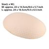 M-L Hip and Thigh Enhancing Sponge Pads Breathable Reusable Self-Adhesive Lift Contour for Shapewear and Costume Padding