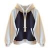 Hooded Thickened Comfort Fit Sweater for Women Autumn Winter Lazy Style Couple Top Joker