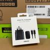 Samsung 45W PD Fast Charger Set (EP-TA845), UK Plug, 5A USB-C to USB-C Cable, Super Fast Charging for Galaxy Phones/Tablets