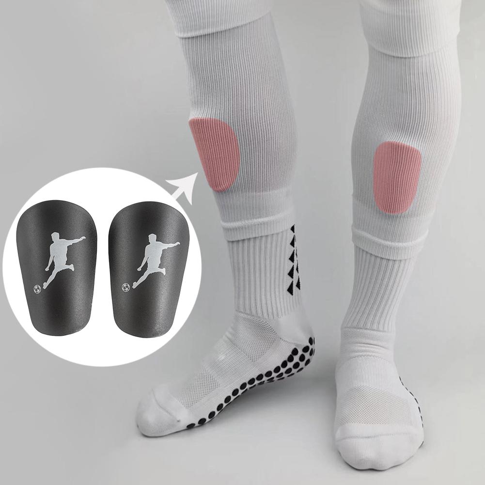 1 Pair Shock Absorbing Leg Protector Wear-resistant Lightweight Soccer Training Shank Board Shock Absorbing Soccer Shin Guards