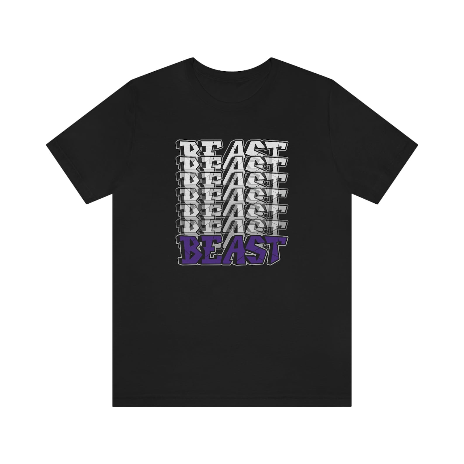 Beast, Unisex Jersey Short Sleeve Tee, beasT-Shirt, trendy shirt, trendy clothing, graphic tee, gym, gym shirt, positive shirts, tees shirt 4XL