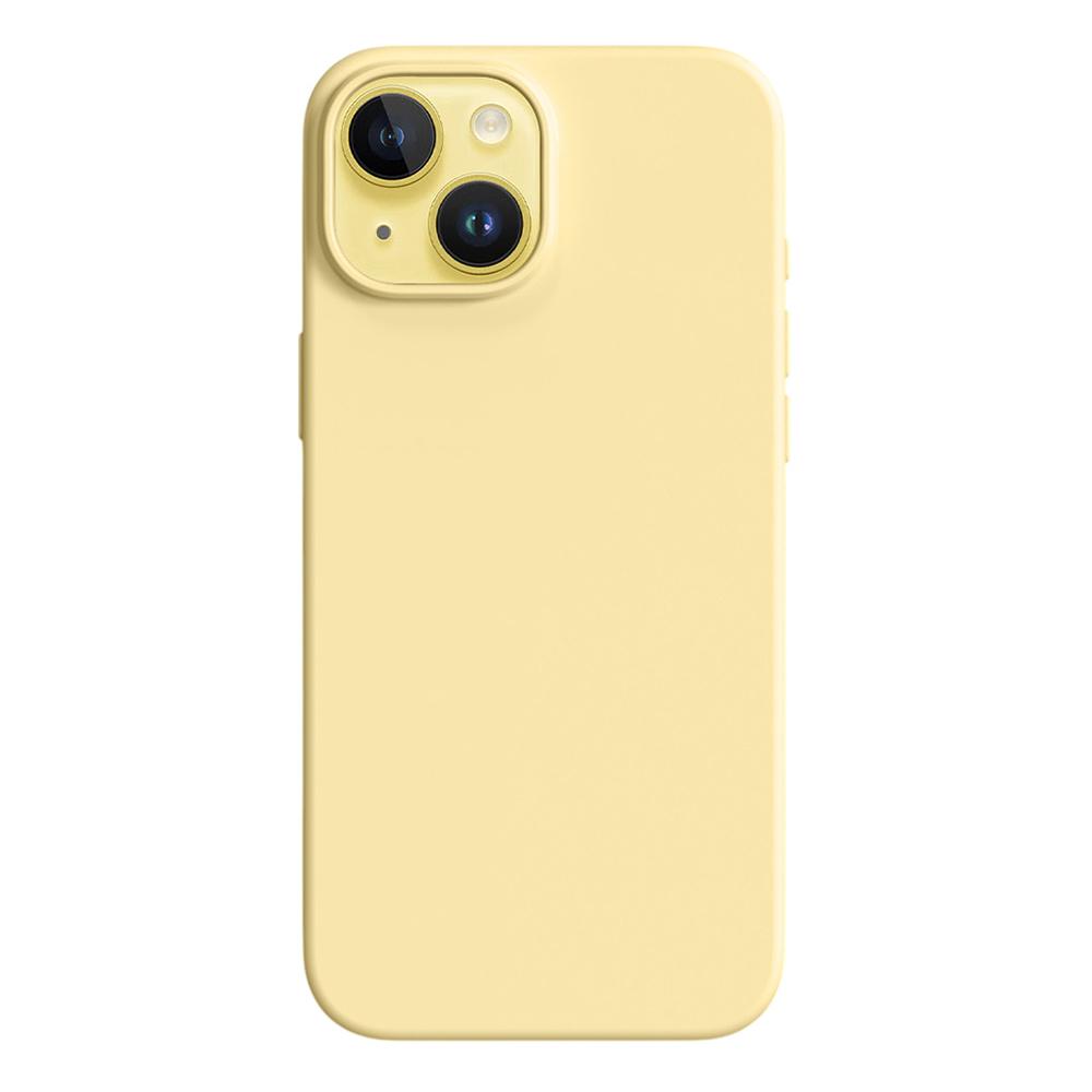 For iPhone 14/13 Case Ultra Thin Liquid Silicone+PC Anti-Scratch Phone Cover