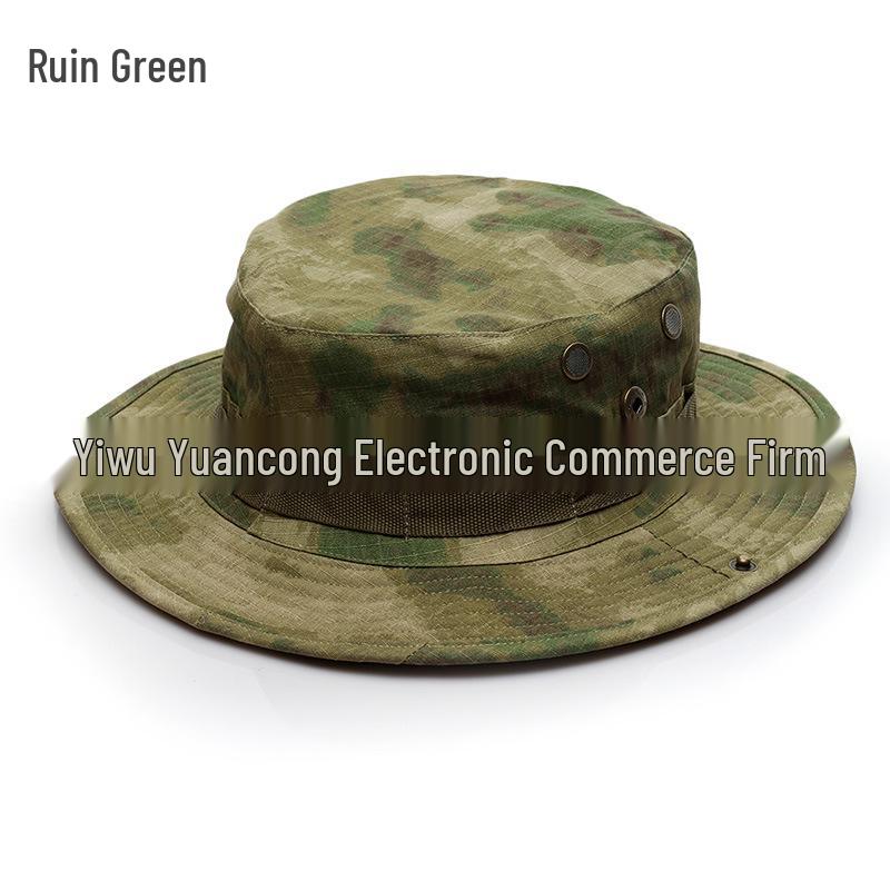Men's Tactical Camouflage Military Sun Hat - Outdoor/Fishing/Fisherman Hat