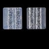 2Pcs Relief Flower Nail Carving Mold 3D Clear Silicone Petal Making Mold Nail Art Accessory Tool