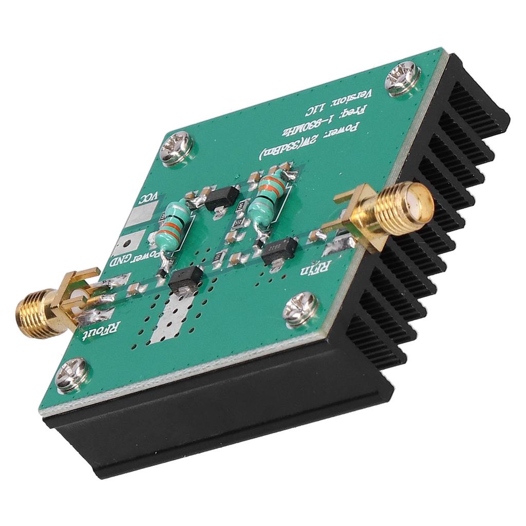 12VDC RF Power Wideband Amplifier Amplification Module 1 930MHz Working Frequency 2.0W