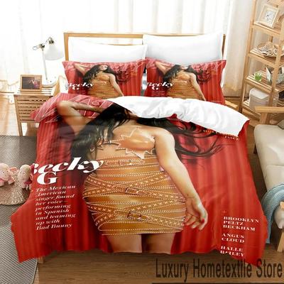 3D Print Sexy Girls Becky G Bedding Set Duvet Cover Bed Set Quilt Cover Pillowcase Comforter King Queen Size Boys Adult Bedding