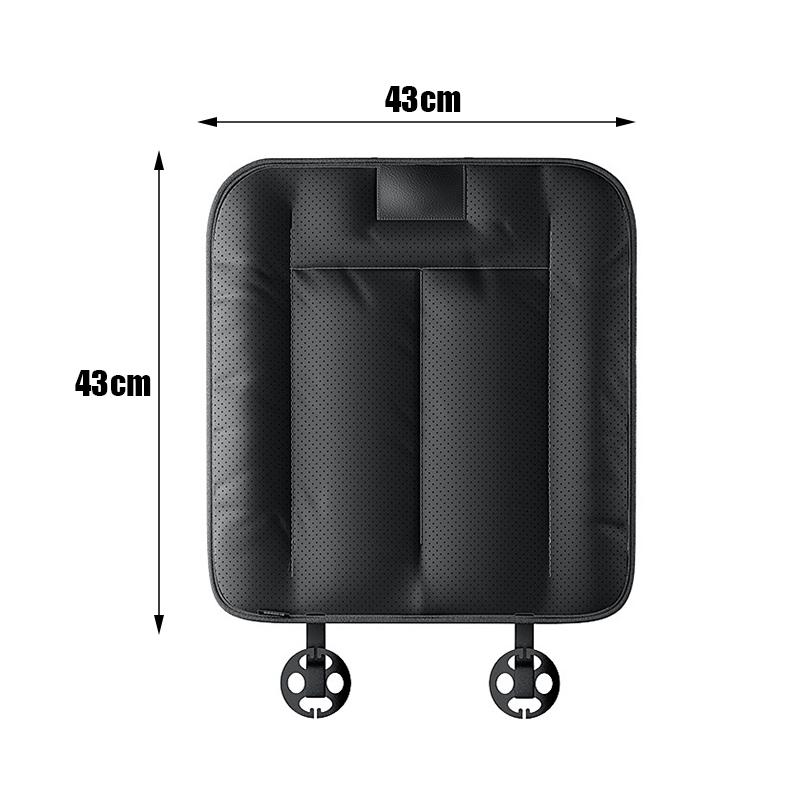 Universal Car Front Seat Cushion Leather Four Seasons AntiSlip Breathable Auto Seat Pad Seat Protector Truck SUV Car Accessories Other&Four Seasons&1 чёрный