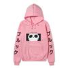 One Piece Blackbeard Hoodie, Skull Print Long Sleeve Pullover Hooded Sweatshirt Anime Streetwear With Sleeve Japanese Letter Print
