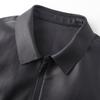 Shanshan Men's Business Casual Lapel Leather Jacket
