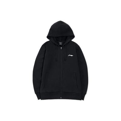 Li Ning Football Series Hooded Cardigan Sports American Trend Comfortable Versatile Simple Sweatshirt Men Sweatshirt YWDV639-1