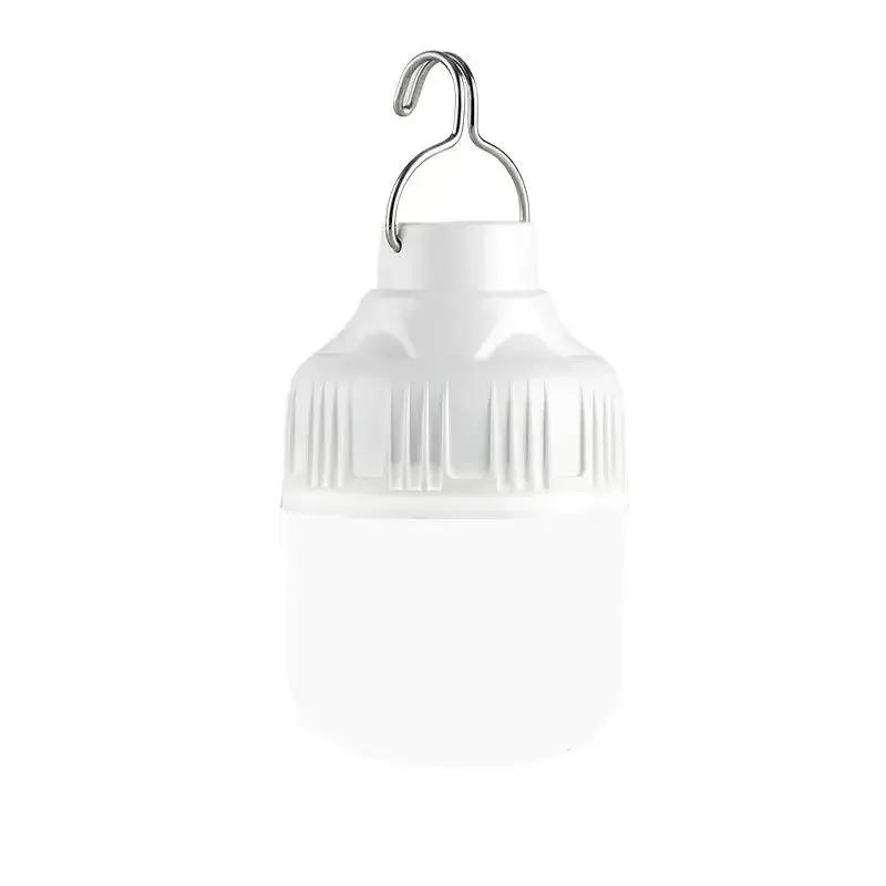Outdoor USB Rechargeable LED Lamp Bulbs High Brightness Emergency Light Hook Up Camping Fishing Portable Lantern Night Lights
