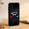 Game Controller Graphic-s Phone Case For Samsung S25,S24,S21,S22,S23,S30,Ultra,S20,Plus,Fe,Soft Silicone Black Cover