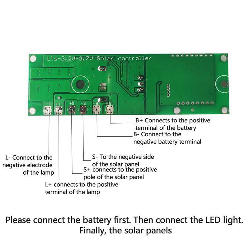 Automatic Control Lamp Board With Remote Control Solar Led Driver Board Multi-Function Practical Creative Human Body Induction