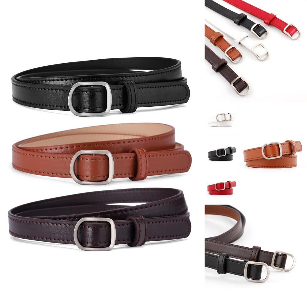 Stylish Korean Version Casual Belt For Students With Decorative Smooth Buckle Feature