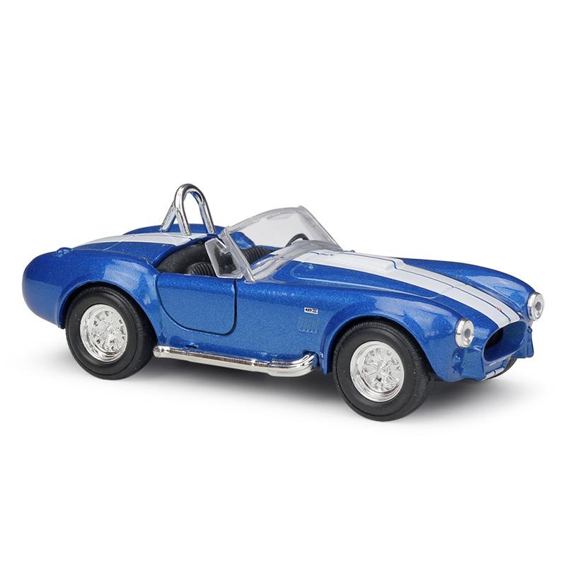 1/36 Scale Welly 1965 Shelby Cobra 427 S/C Alloy Car Model Diecasts Metal Toy Vehicles Car Model High Simulation Collection Childrens Gifts