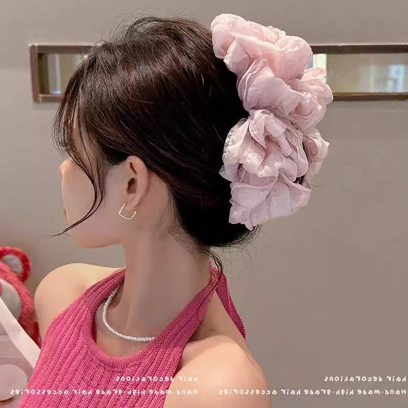 Large Multi-layer Bow Clip Headwear That Adds A Touch of Elegance To Your Hair. Shark Clip Hair Clip and Female Back Head Clip