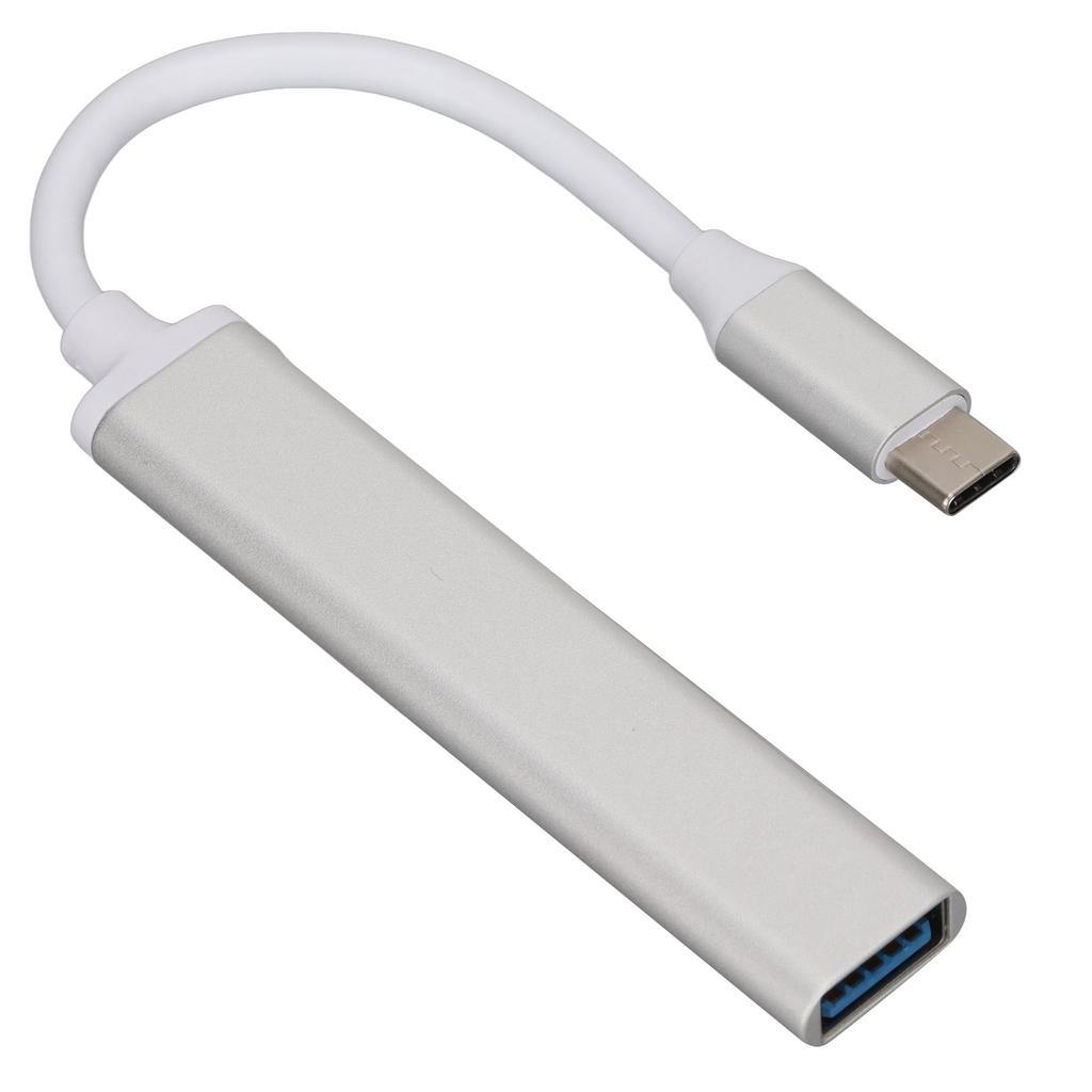 רכזת USB C 4 ב-1 במהירות גבוהה קלת משקל ניידת תחנת עגינה USB למקלדת מדפסת סלולרי