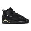 (GS) Air Jordan True Flight 'Black Metallic Gold' 2023 Kids' 343795-017