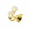 Double Head Dollhouse Wall Lamp Realistic Intricacy Miniature Floral Sconce