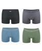 Eeogil [4-Piece Set] Men'S Mochi Panties Modal Boxer Briefs Boxer Shorts Set