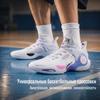Li-Ning Wade Fission 8 Wing Vein Men Sneakers White Blue Purple ABPT029-11