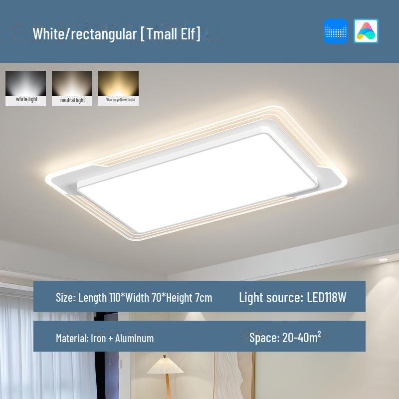 2023 Modern Full-Spectrum Eye Protection Ceiling Lamp for Living Room, Bedroom, Study, and Restaurant
